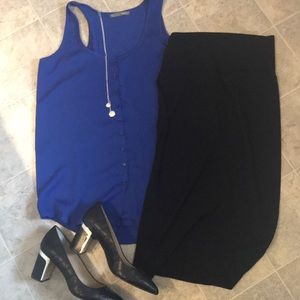 😎🥰3 for 20! Cobalt blue sleeveless blouse